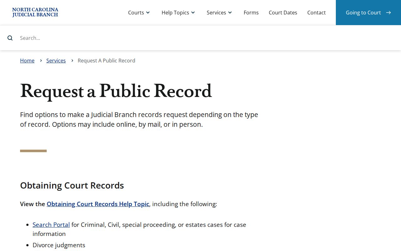 Haywood County docket search Judicial Branch services