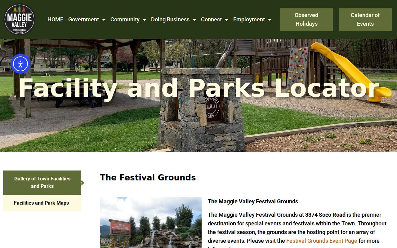 Maggie Valley court records and municipal hub context
