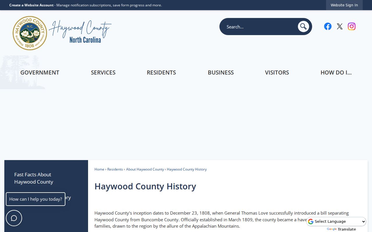 Waynesville court records context at the Haywood County seat